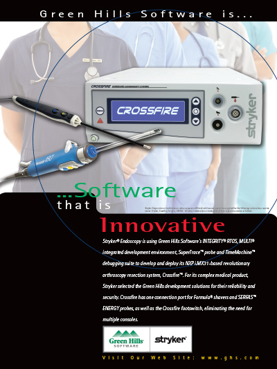 Stryker Endoscopy, Green Hills Software, INTEGRITY, RTOS